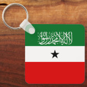 Vlag van Somaliland Sleutelhanger (Voorkant)