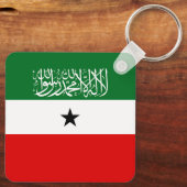 Vlag van Somaliland Sleutelhanger (Achterkant)