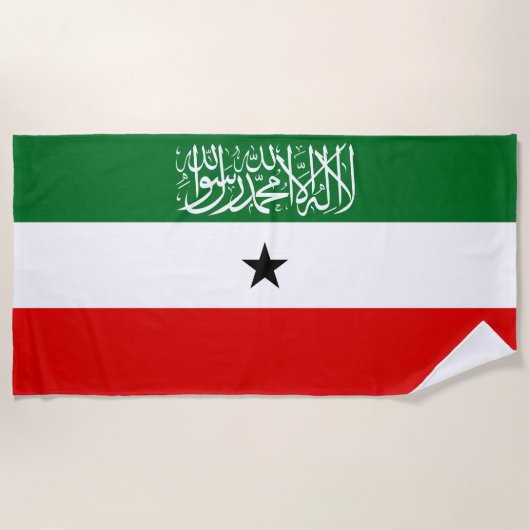 Vlag van Somaliland Strandlaken (Voorkant)