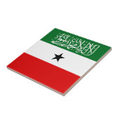 Vlag van Somaliland Tegeltje (Zijkant)