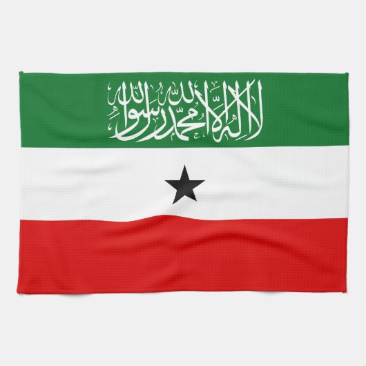 Vlag van Somaliland Theedoek (Horizontaal)