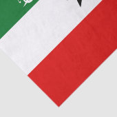 Vlag van Somaliland Tissuepapier (Detail)