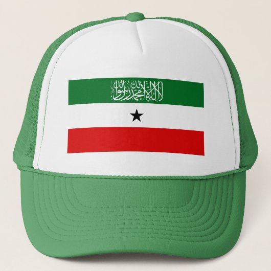 Vlag van Somaliland Trucker Pet (Voorkant)