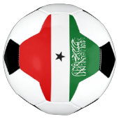Vlag van Somaliland Voetbal (Gedraaid)