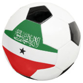 Vlag van Somaliland Voetbal (Drie kwart)