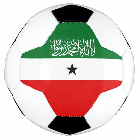 Vlag van Somaliland Voetbal (Voorkant)