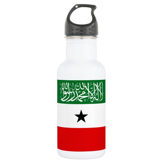 Vlag van Somaliland Waterfles (Voorkant)