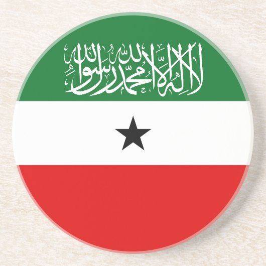 Vlag van Somaliland Zandsteen Onderzetter (Voorkant)