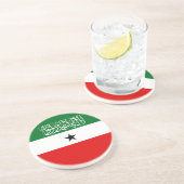 Vlag van Somaliland Zandsteen Onderzetter (Zijkant)