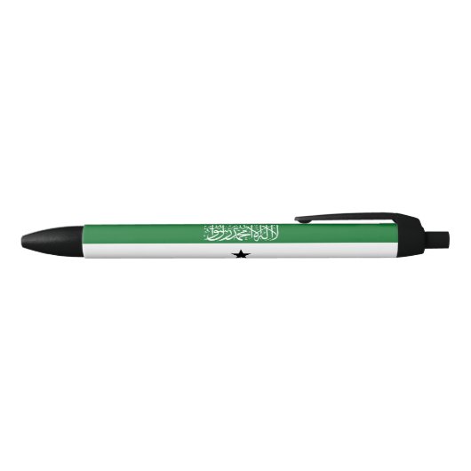Vlag van Somaliland Zwarte Inkt Pen (Bovenkant)