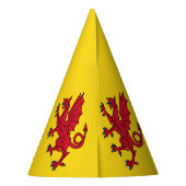 Vlag van Somerset Feesthoedjes (Achterkant)
