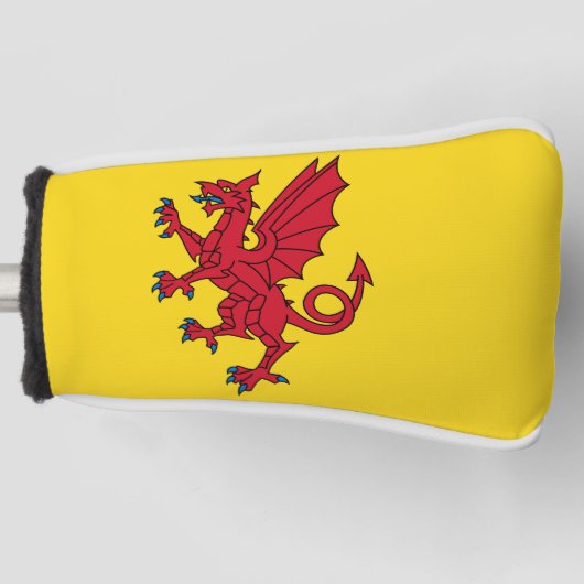 Vlag van Somerset Golf Head Hoesje Golfheadcover (Voorkant)