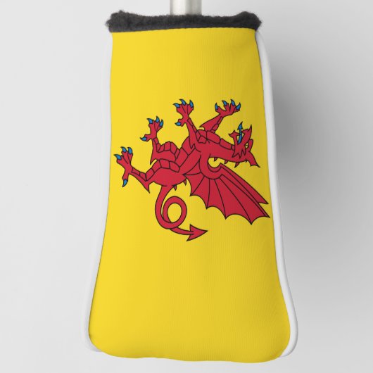 Vlag van Somerset Golf Head Hoesje Golfheadcover (Draai 90)