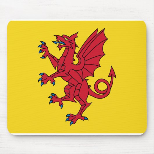 Vlag van Somerset Muismat (Voorkant)