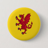 Vlag van Somerset Pinback Button (Voorkant)