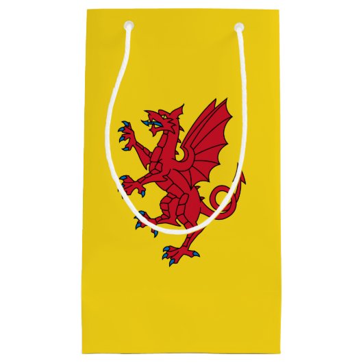 Vlag van Somerset Small Gift Bag Klein Cadeauzakje (Voorkant)