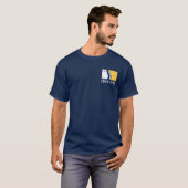 Vlag van South Bend, Indiana T-shirt (Voorkant volledig)