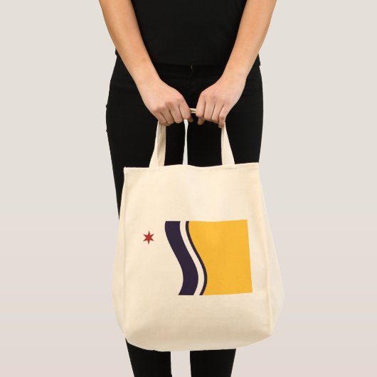 Vlag van South Bend, Indiana Tote Bag (Voorkant (product))