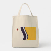 Vlag van South Bend, Indiana Tote Bag (Achterkant)