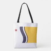 Vlag van South Bend, Indiana Tote Bag (Achterkant)