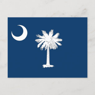 Vlag van South Carolina Briefkaart