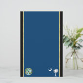vlag van South Carolina Briefpapier (Staand voorkant)