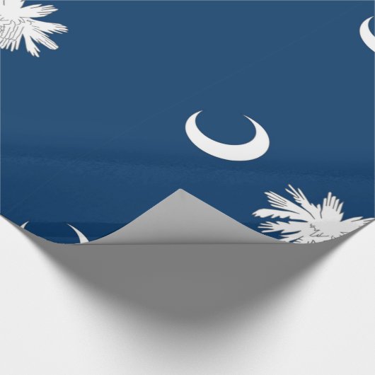 vlag van South Carolina Cadeaupapier (Hoek)