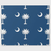 vlag van South Carolina Cadeaupapier (Vlak)