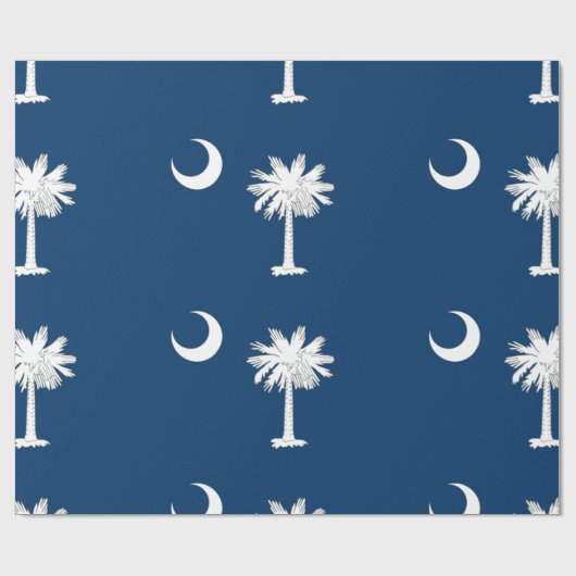 vlag van South Carolina Cadeaupapier (Vlak)