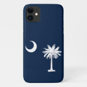 vlag van South Carolina Case-Mate iPhone Case (Achterkant)