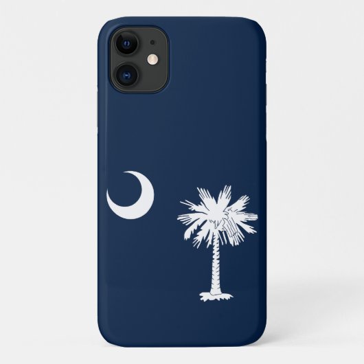 vlag van South Carolina Case-Mate iPhone Case (Achterkant)