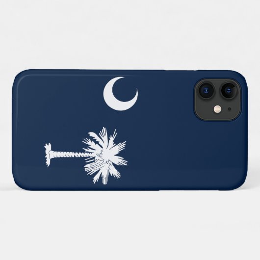 vlag van South Carolina Case-Mate iPhone Case (Achterkant (horizontaal))
