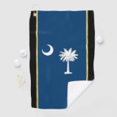 vlag van South Carolina Golfhanddoek (Insitu)