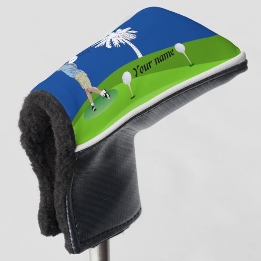 vlag van South Carolina Golfheadcover (3/4 voorkant)