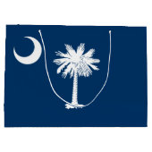 Vlag van South Carolina Groot Cadeauzakje (Achterkant)