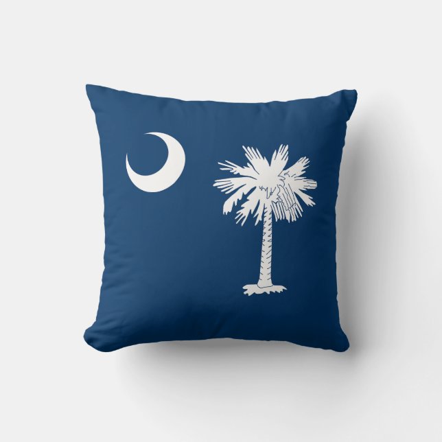 Vlag van South Carolina Kussen (Voorkant)