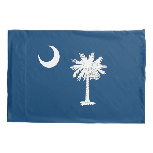 vlag van South Carolina Kussensloop (Achterkant)