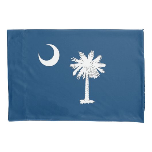 vlag van South Carolina Kussensloop (Voorkant)