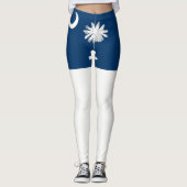 vlag van South Carolina Leggings (Voorkant)