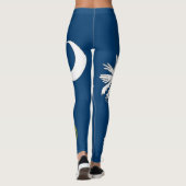 vlag van South Carolina Leggings (Achterkant)