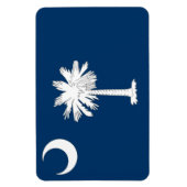 vlag van South Carolina Magneet (Verticaal)