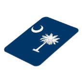 vlag van South Carolina Magneet (Linkerzijde)