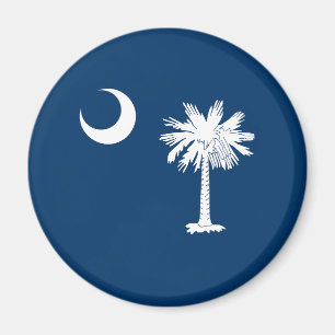 Vlag van South Carolina Magneet