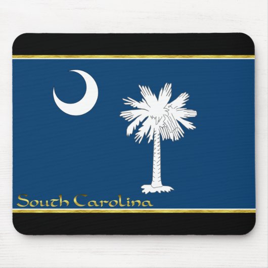 vlag van South Carolina Muismat (Voorkant)