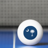 Vlag van South Carolina Pingpongbal (Net)