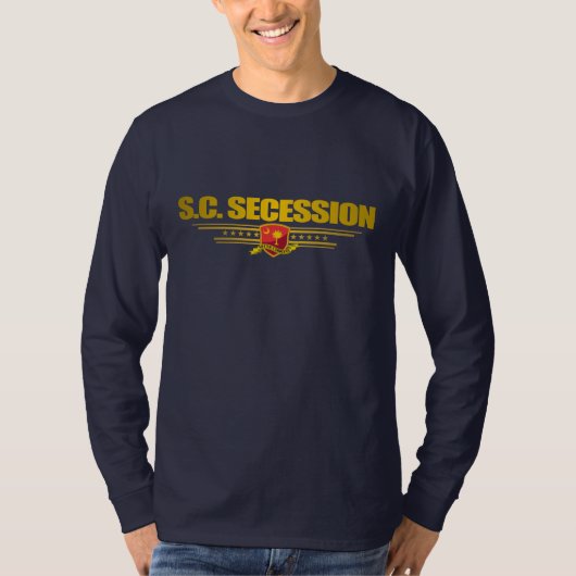 Vlag van South Carolina Secession T-shirt (Voorkant)