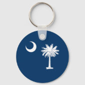 Vlag van South Carolina Sleutelhanger (Achterkant)
