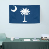 Vlag van South Carolina Spandoek (Beurs)