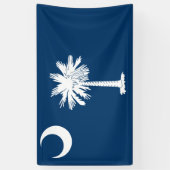 Vlag van South Carolina Spandoek (Verticaal)