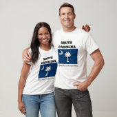 Vlag van South Carolina T-shirt (Unisex)
